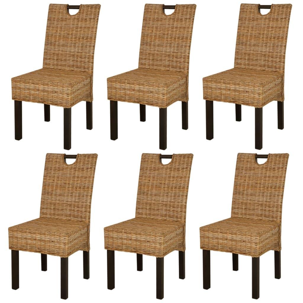 VidaXL Esszimmerstuhl rattan