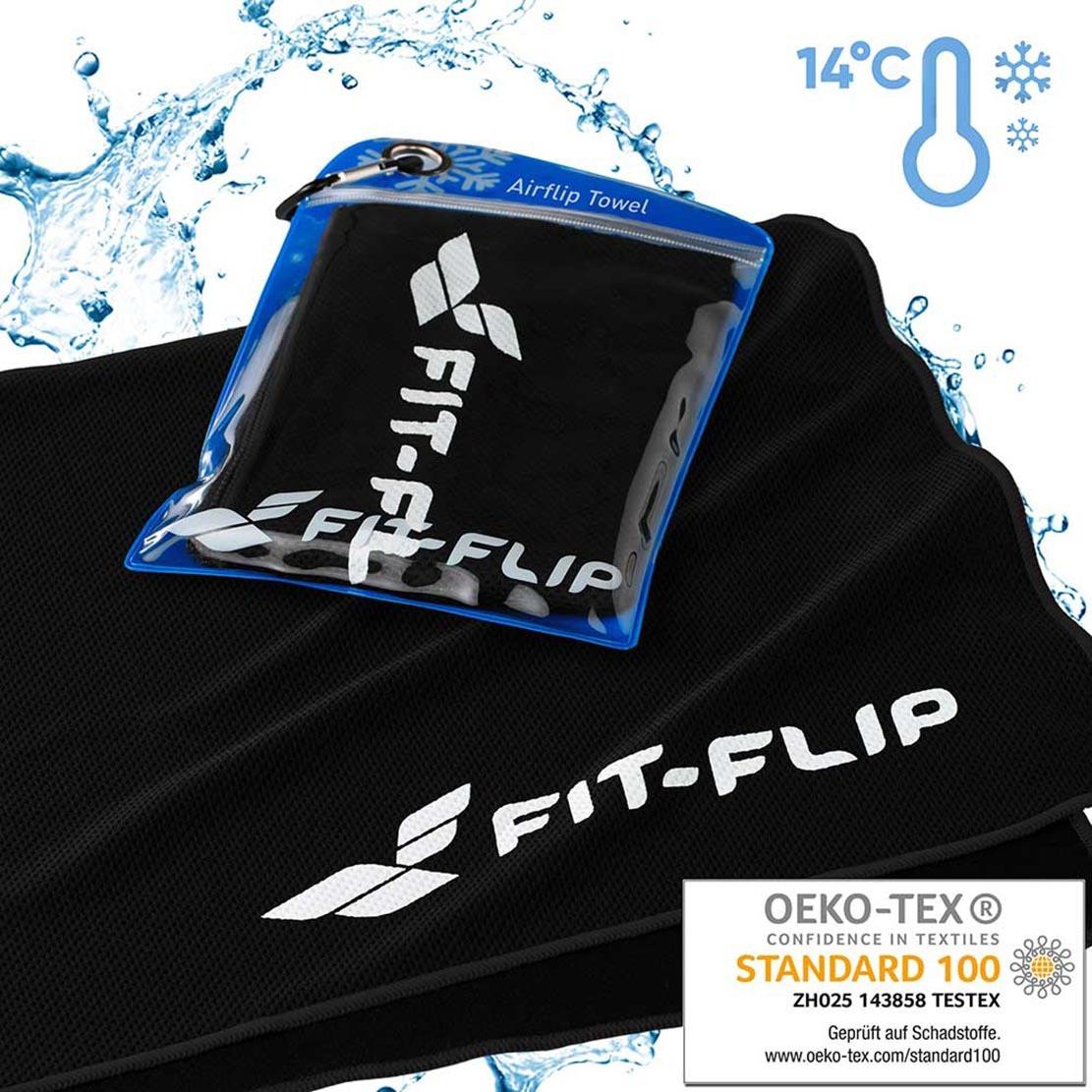 Fit Flip Airflip Towel Kühlhandtuch Mikrofaser