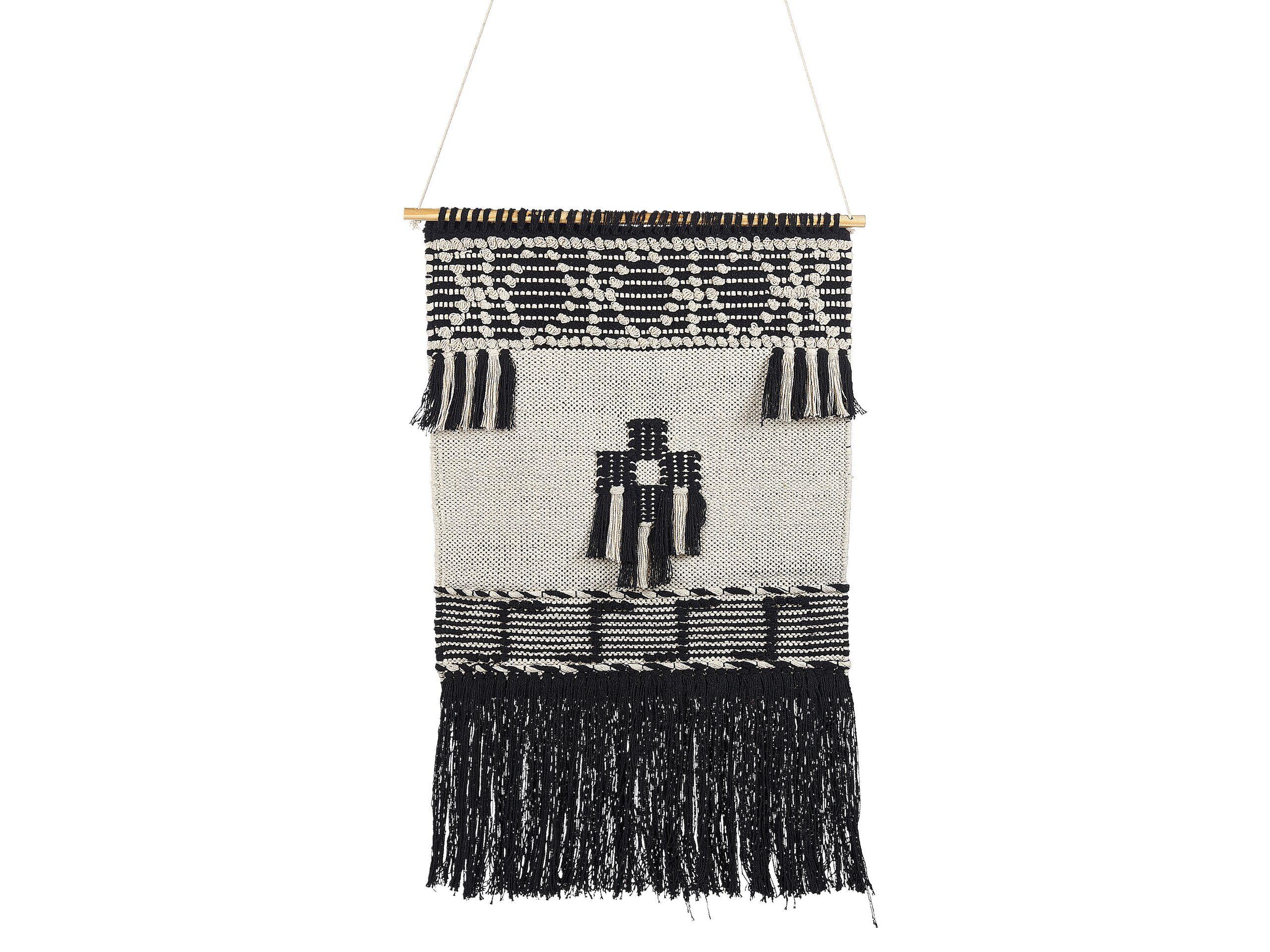 Beliani Wandbehang aus Baumwolle Boho LARKANA