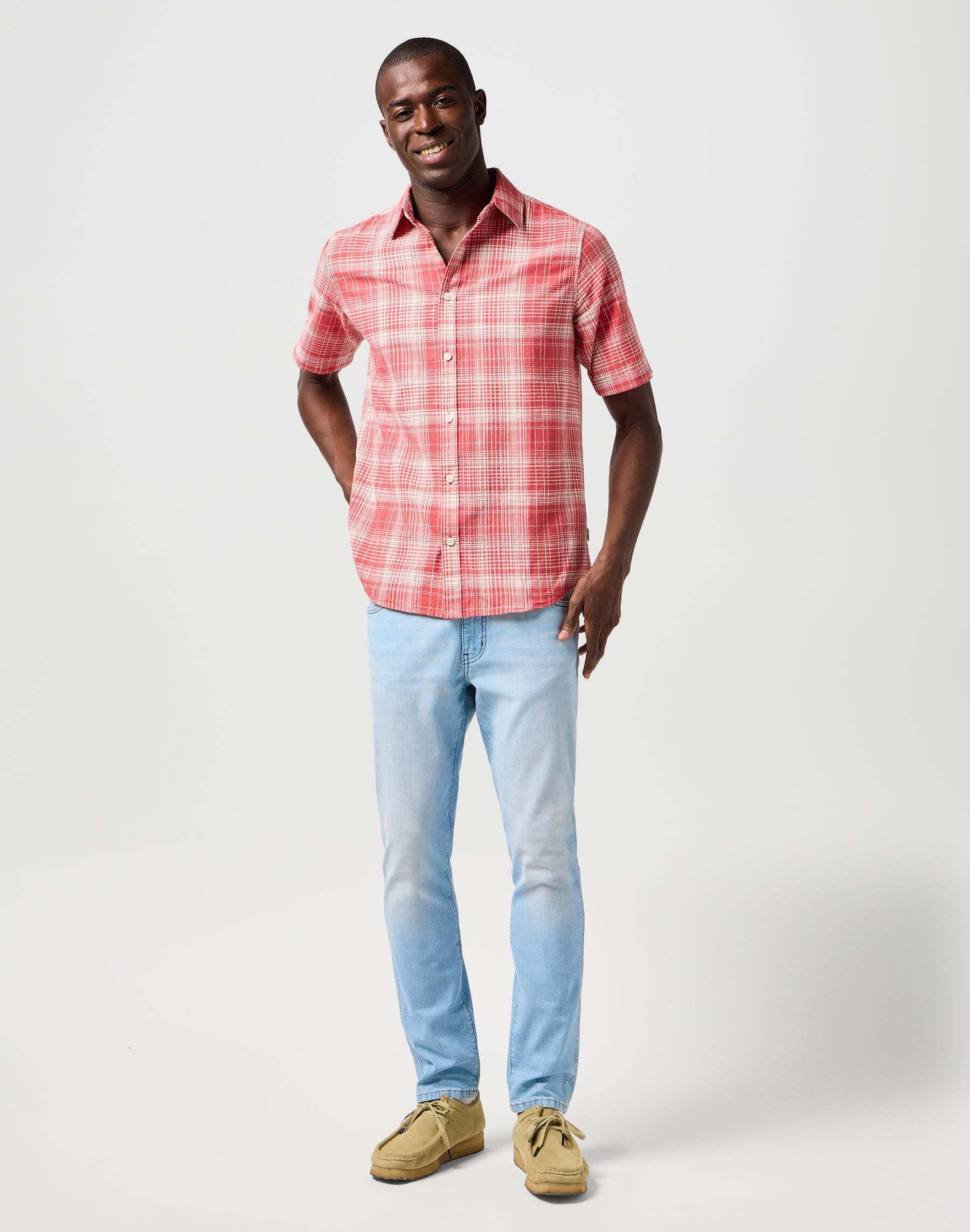 Wrangler Kurzarm Karomuster Hemd