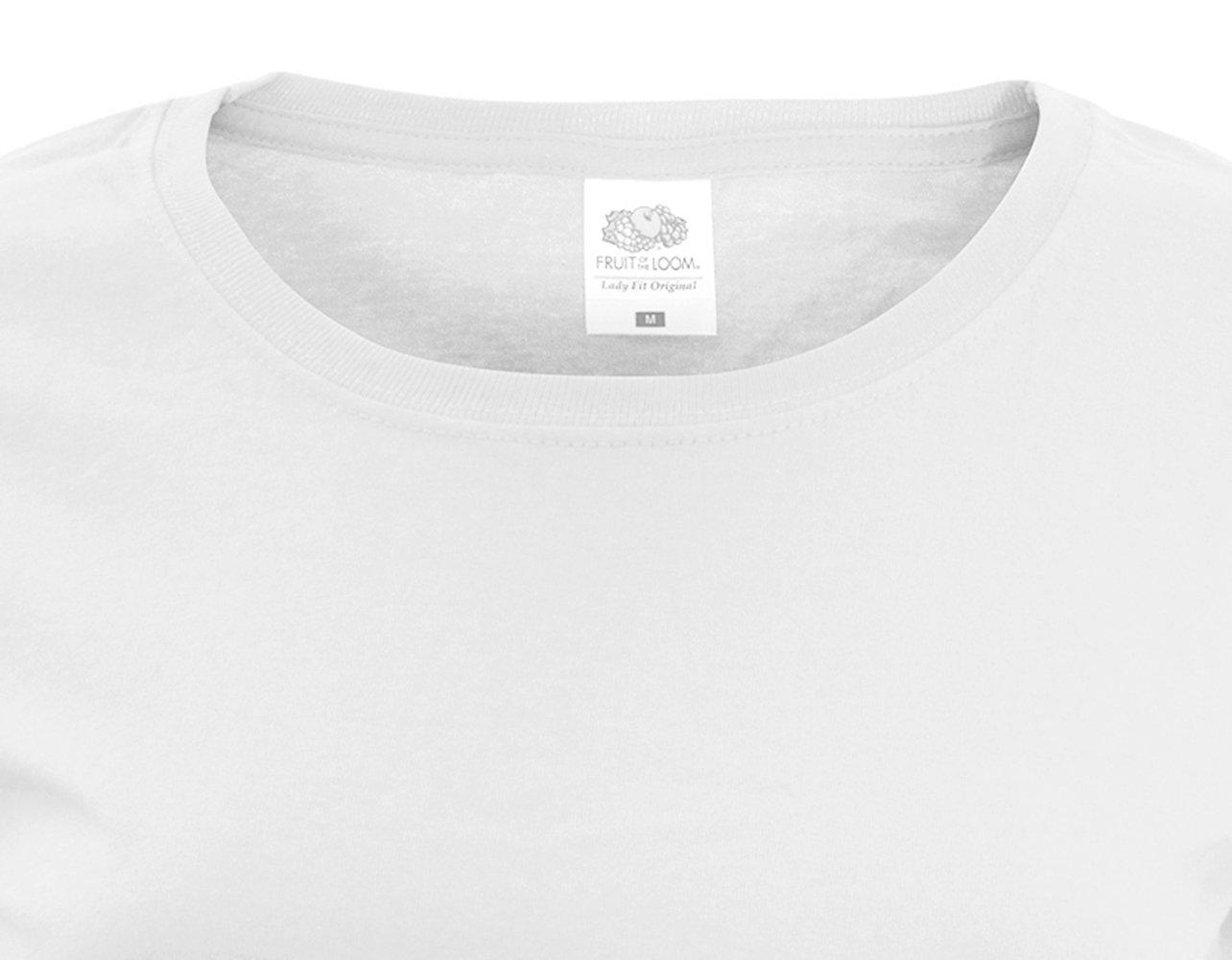 Fruit of the Loom Kurzärmliges Uni T-Shirt