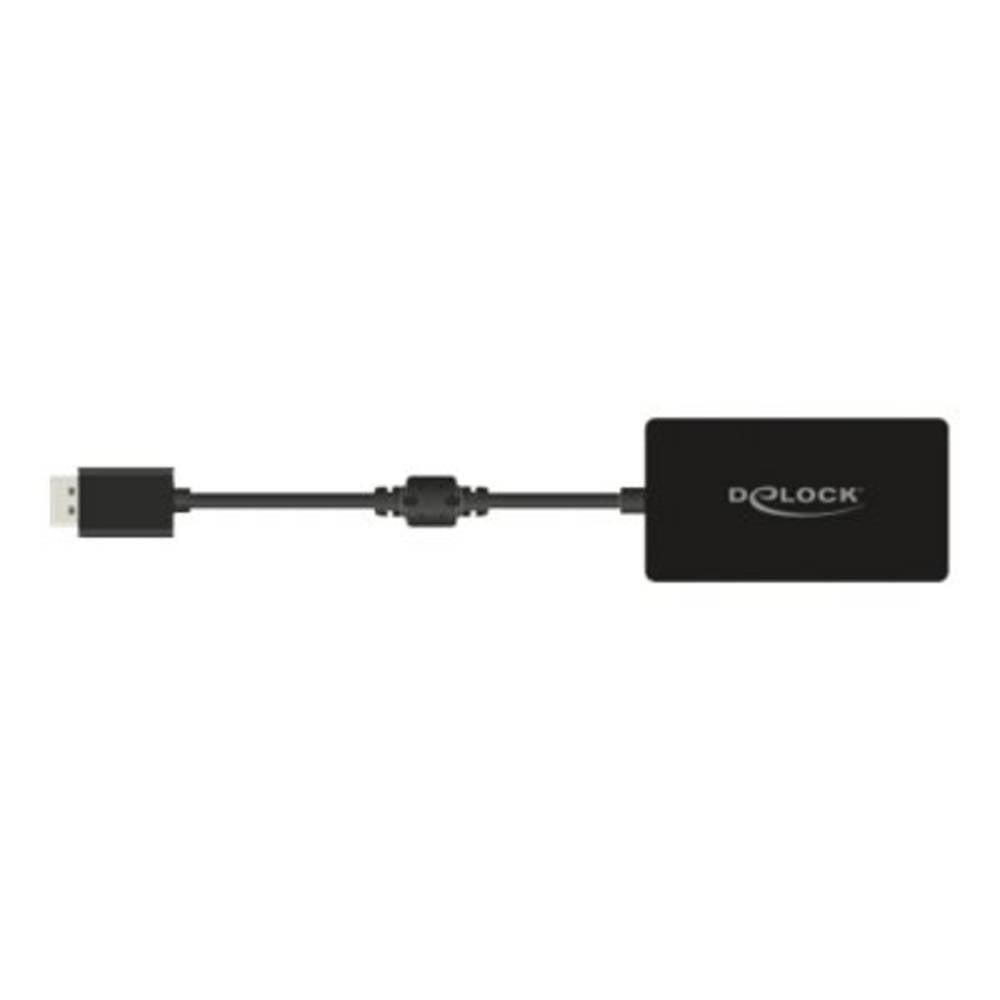 DeLock Adapter Displayport zu VGA HDMI DVI Passiv