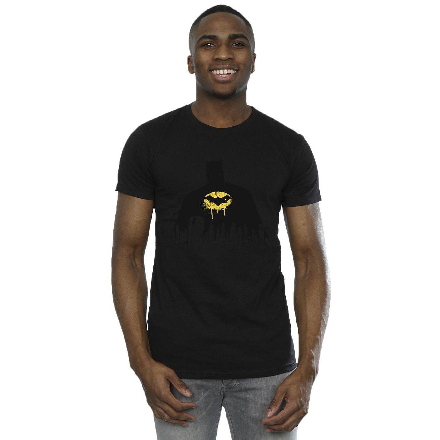 DC COMICS Batman Logo Print T-Shirt