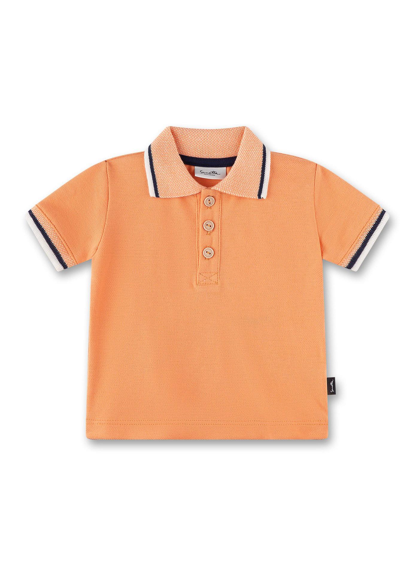 Sanetta Fiftyseven Baby Jungen Poloshirt orange