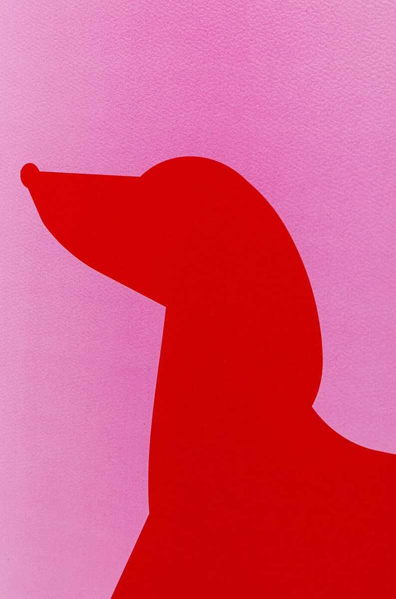 KARE Design Gerahmtes Bild Dog Frankie (2er-Set)