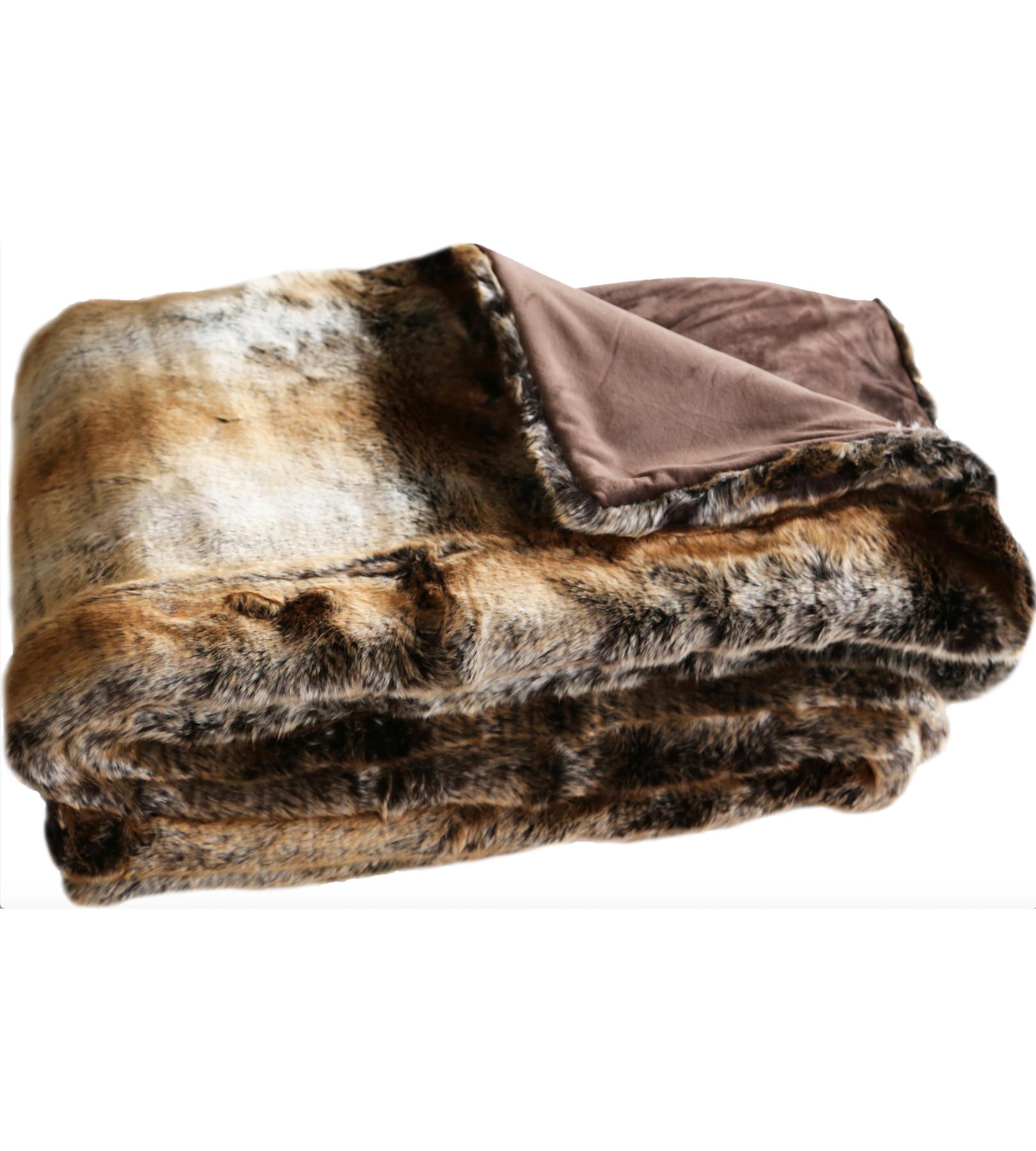 Flair Zobel Webpelz Kunstfell Decke