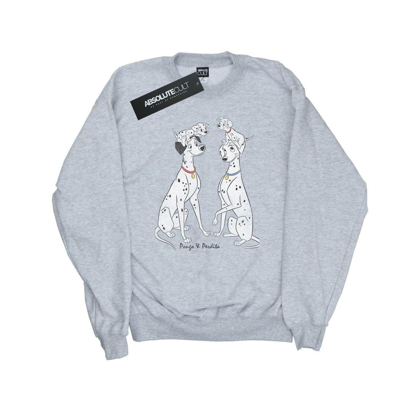Disney 101 Dalmatians Pongo And Perdita Sweatshirt