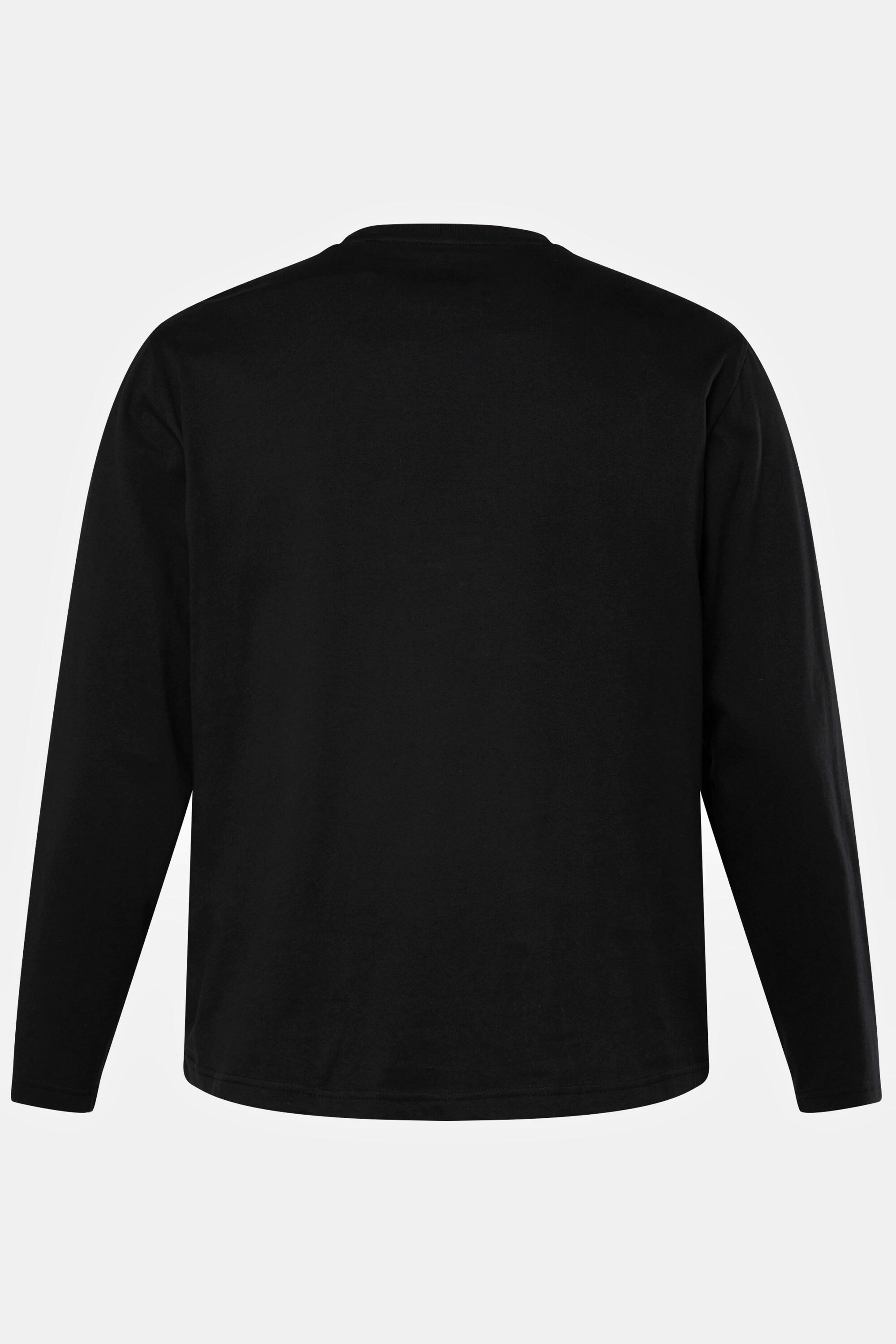 JP1880 Langarmshirt Rundhals Gummi-Print Tall