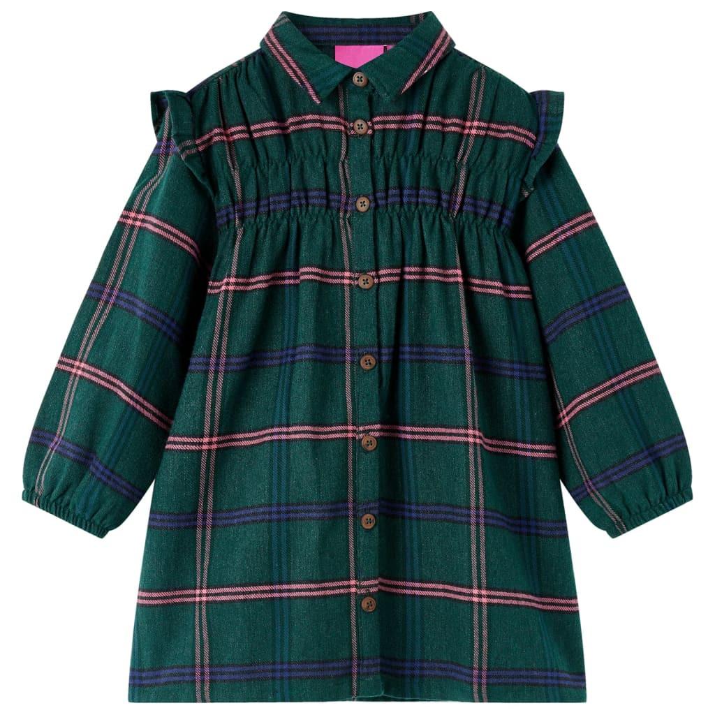 VidaXL Kinderkleid baumwolle