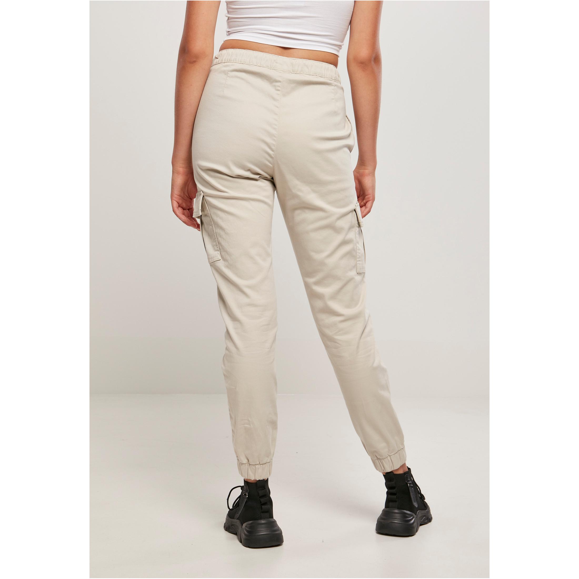 URBAN CLASSICS Bequeme High Waist Cargo Jogginghose