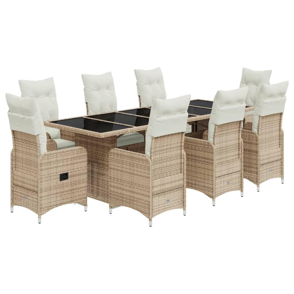 VidaXL Bistro set poly-rattan