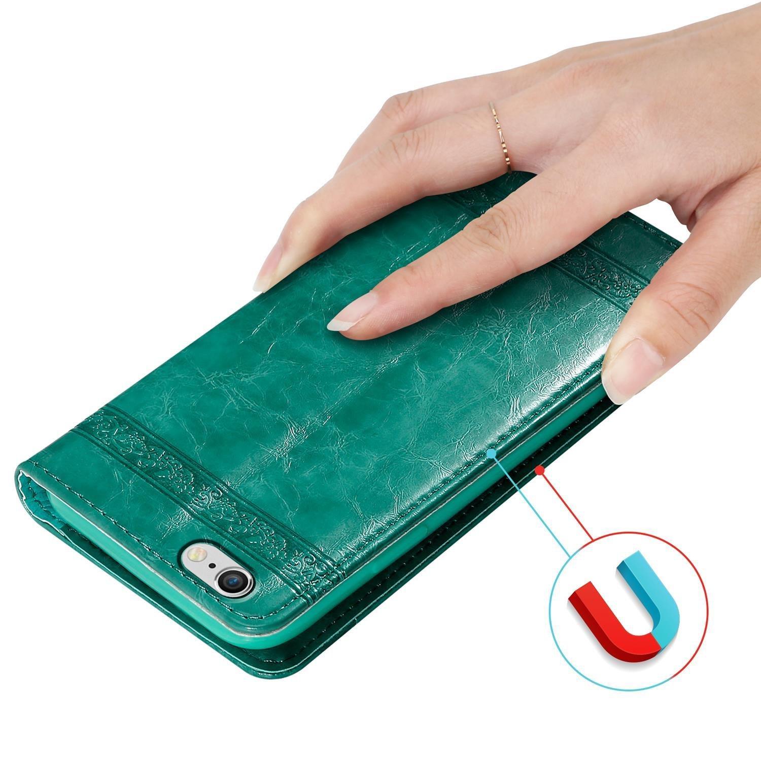 Cadorabo Hülle für Apple iPhone 6 PLUS 6S PLUS mit Ornamenten