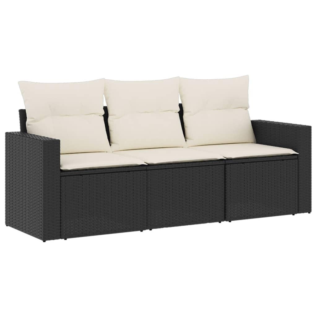 VidaXL Garten sofagarnitur poly-rattan