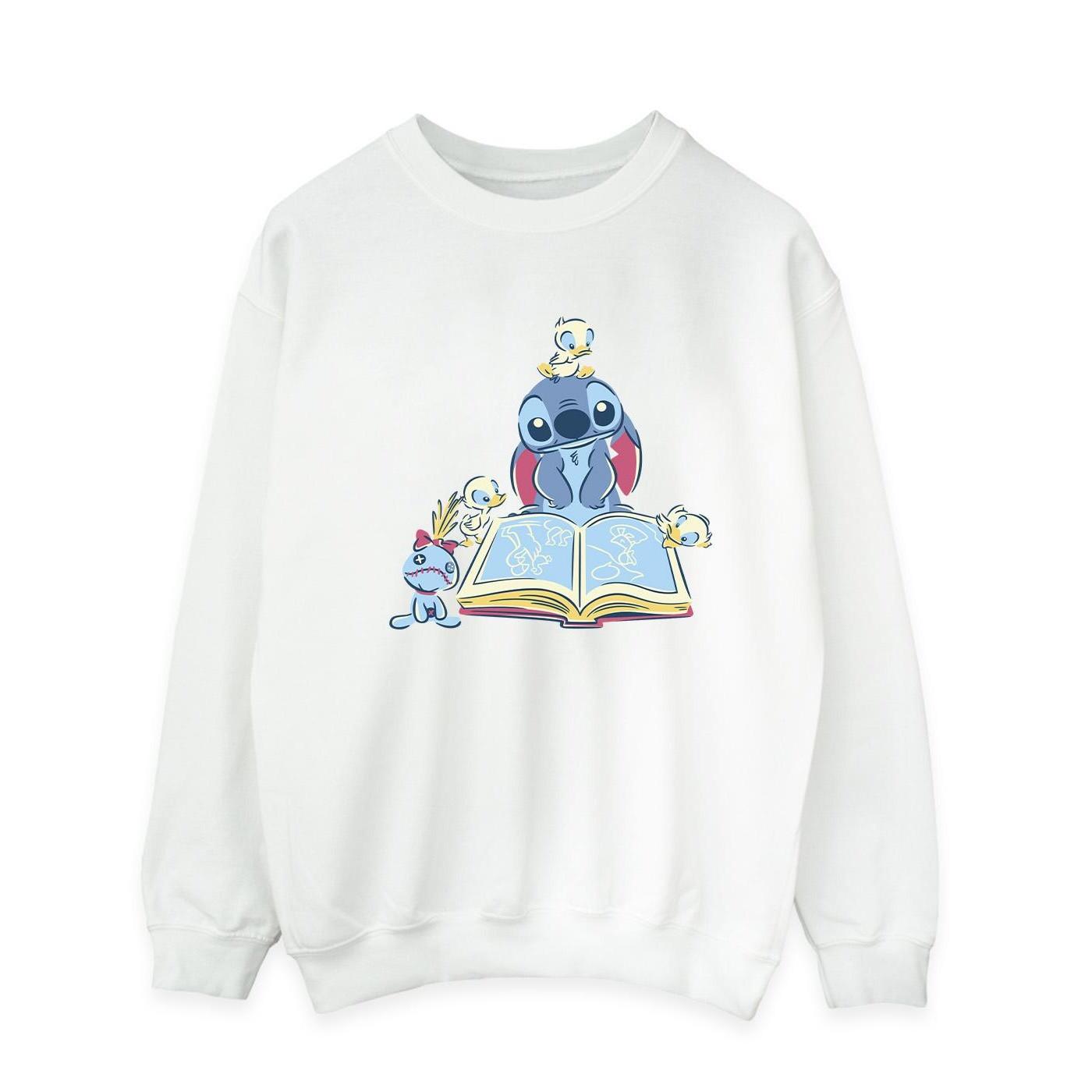 Disney Reading Reading A Book Sweatshirt