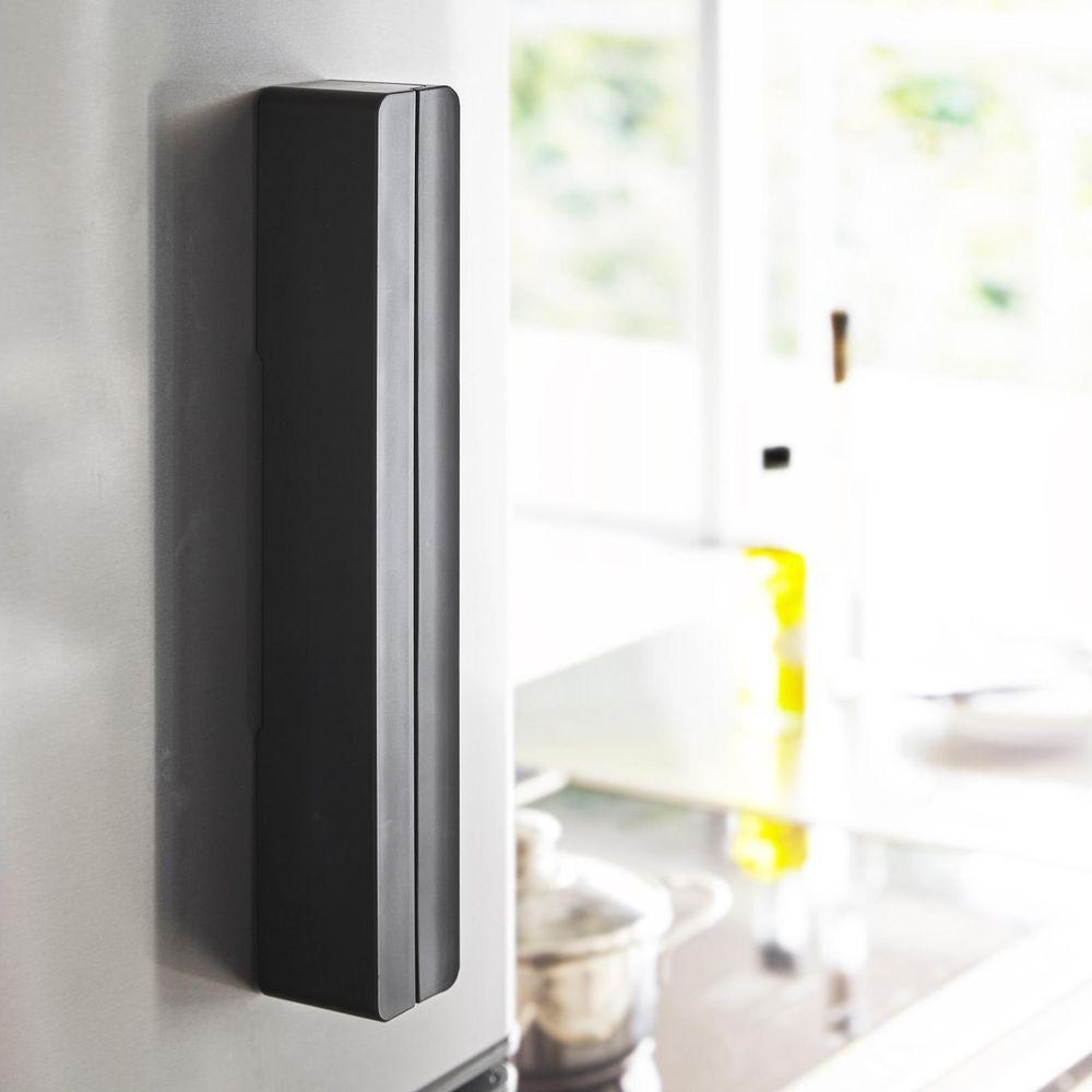 Yamazaki TOWER Magnetischer Folienspender Schwarz
