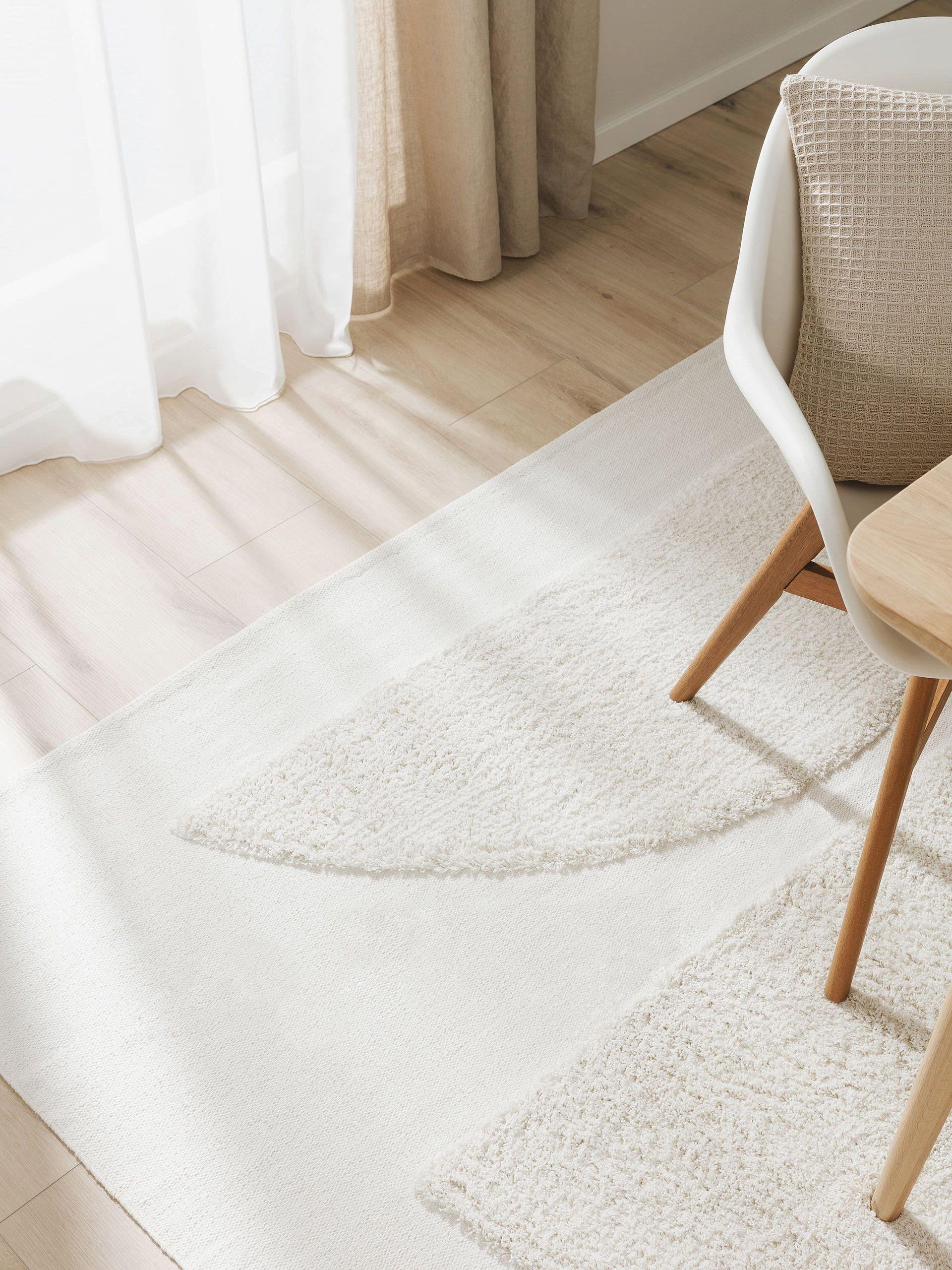 Benuta Baumwollteppich Isla Cream