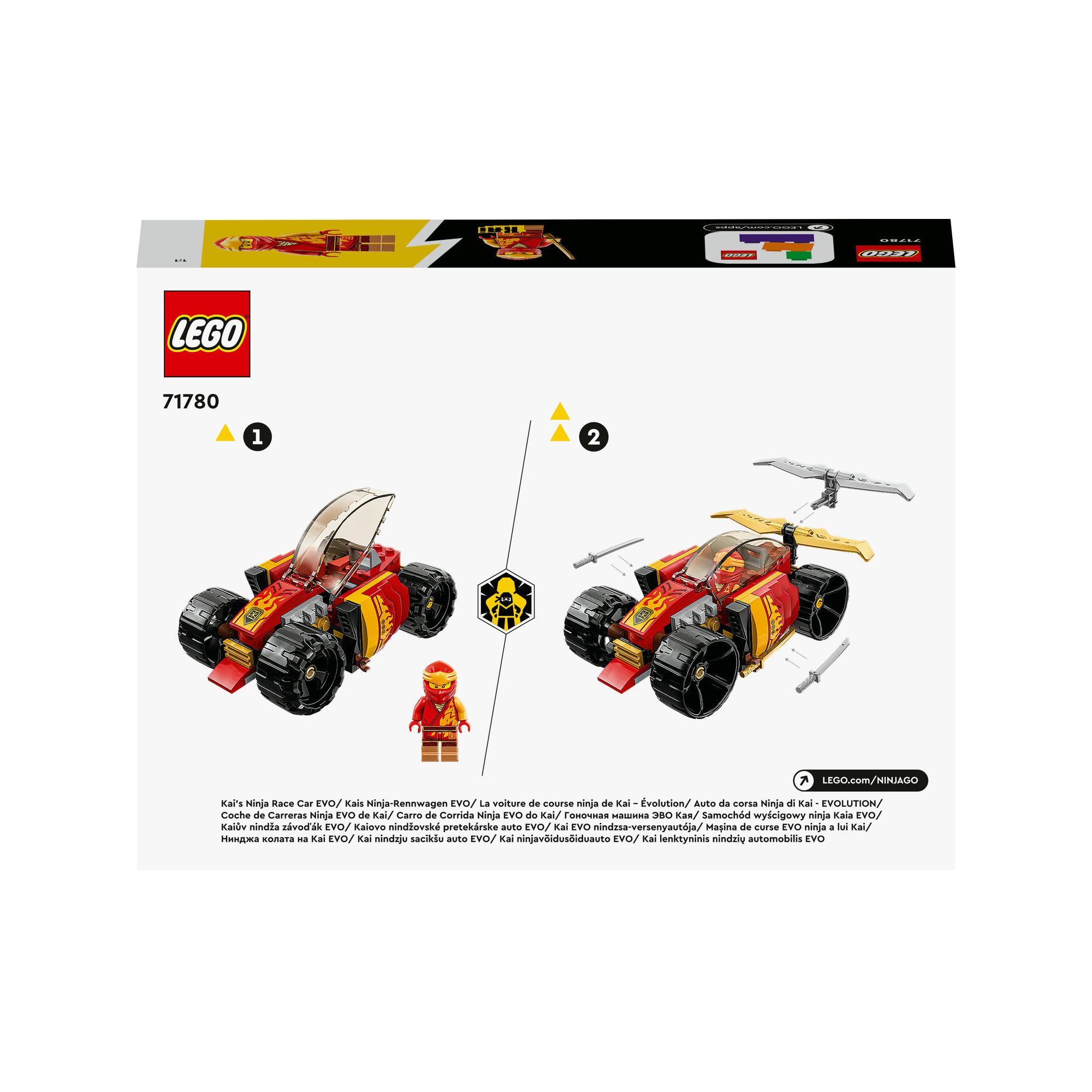 LEGO® 71780 Kais Ninja-Rennwagen EVO