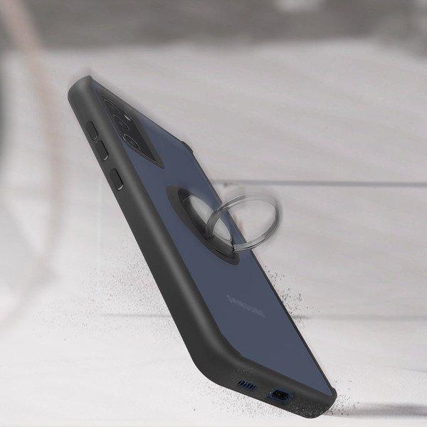 Avizar Ring-Hülle Galaxy S20 FE Schwarz