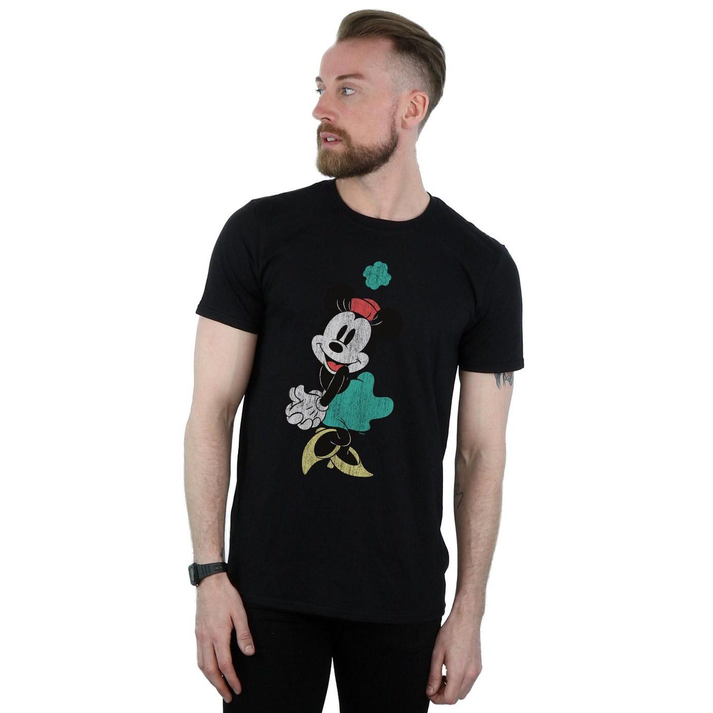 Disney Minnie Maus Distressed T-Shirt