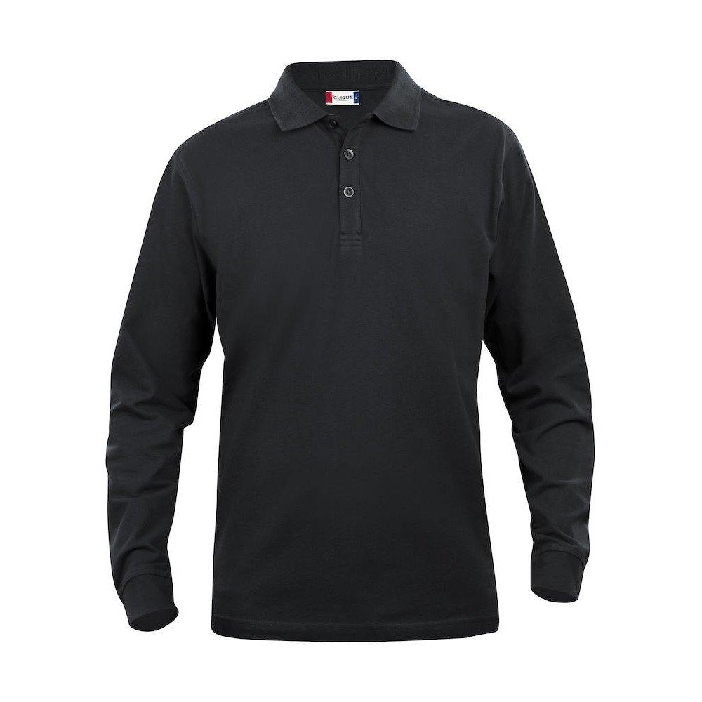 Clique Classic Lincoln Langarm Poloshirt