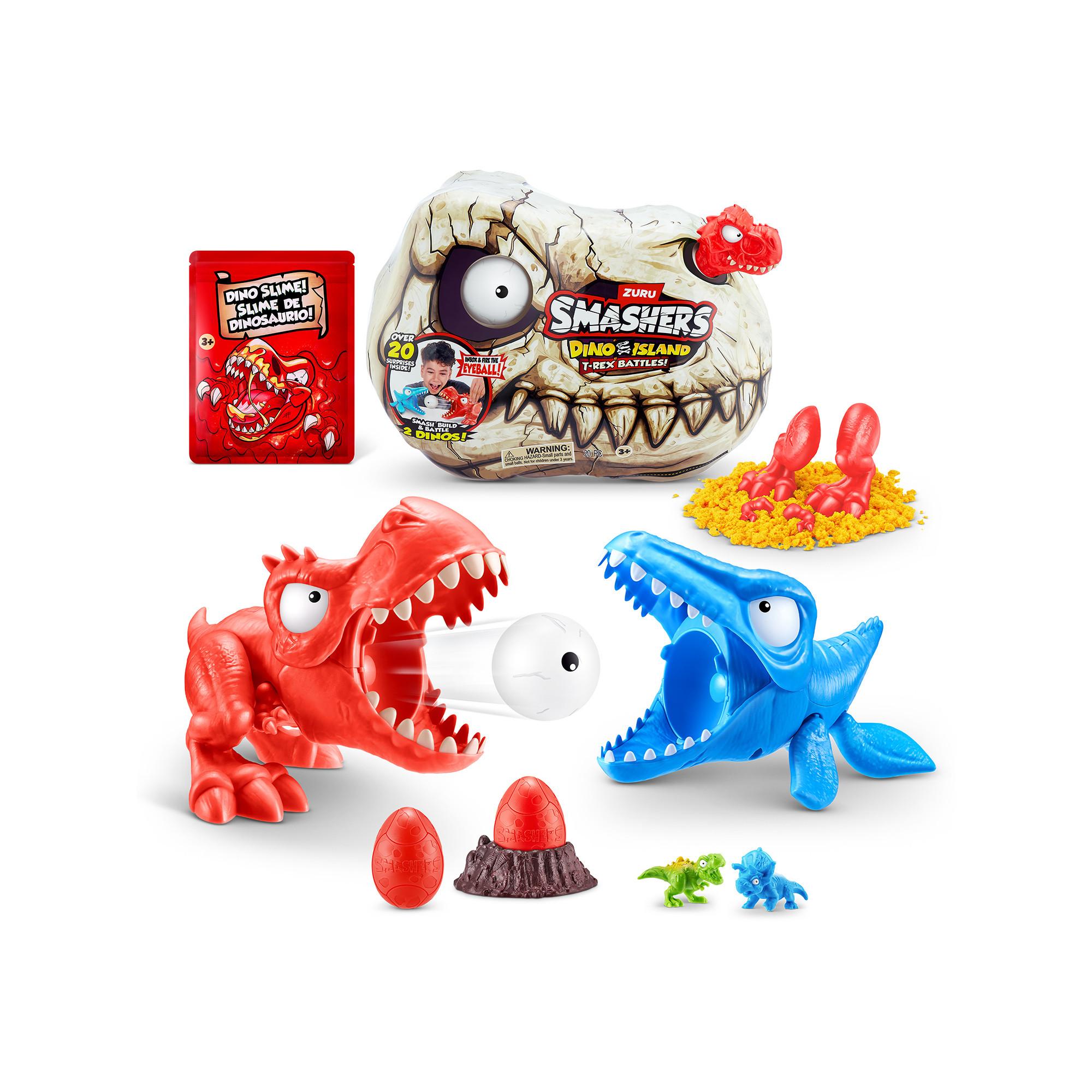 ZURU Smashers Dino Island Rex Bat, Überraschungspack