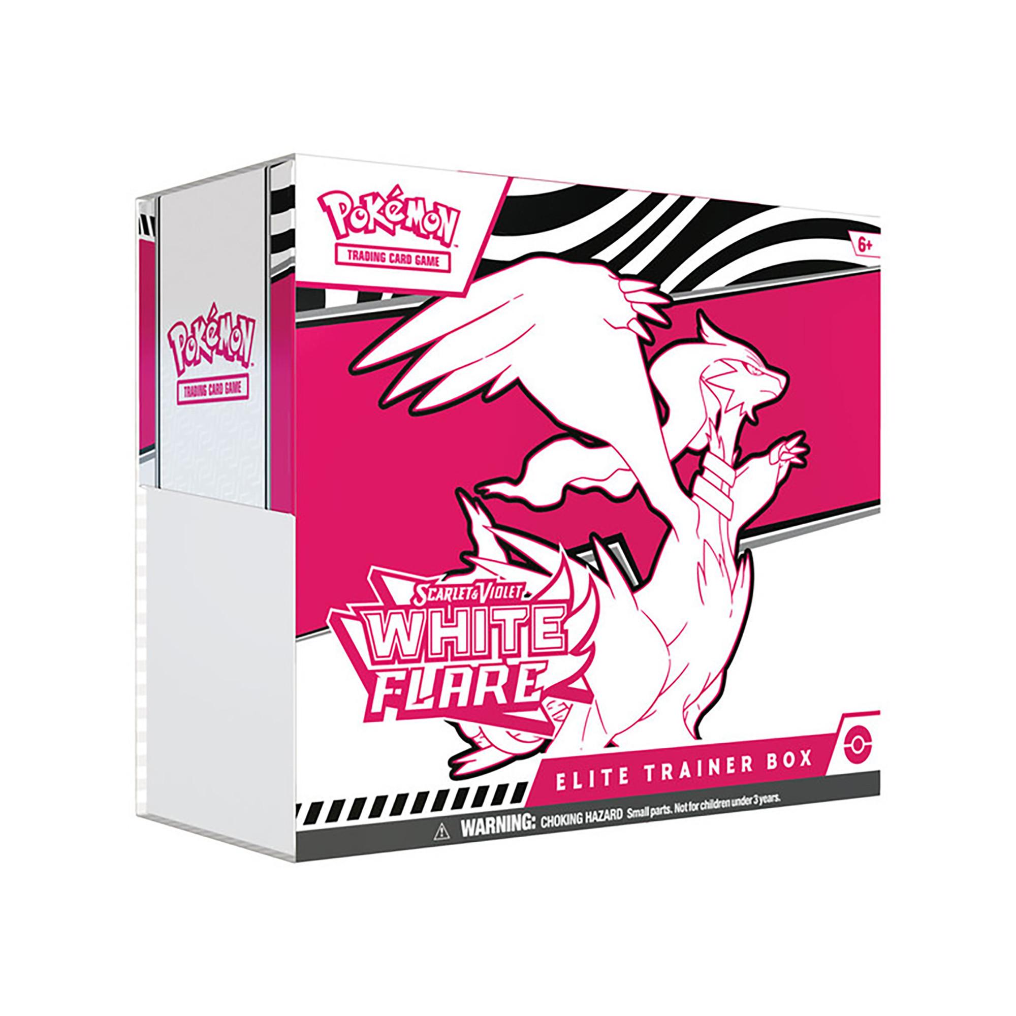 Pokémon Scarlet & Violet White Flare Elite Trainer Box, englisch
