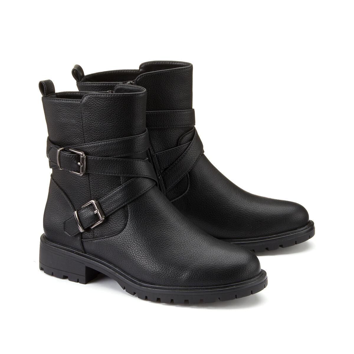 La Redoute Collections Boots im Bikerstil