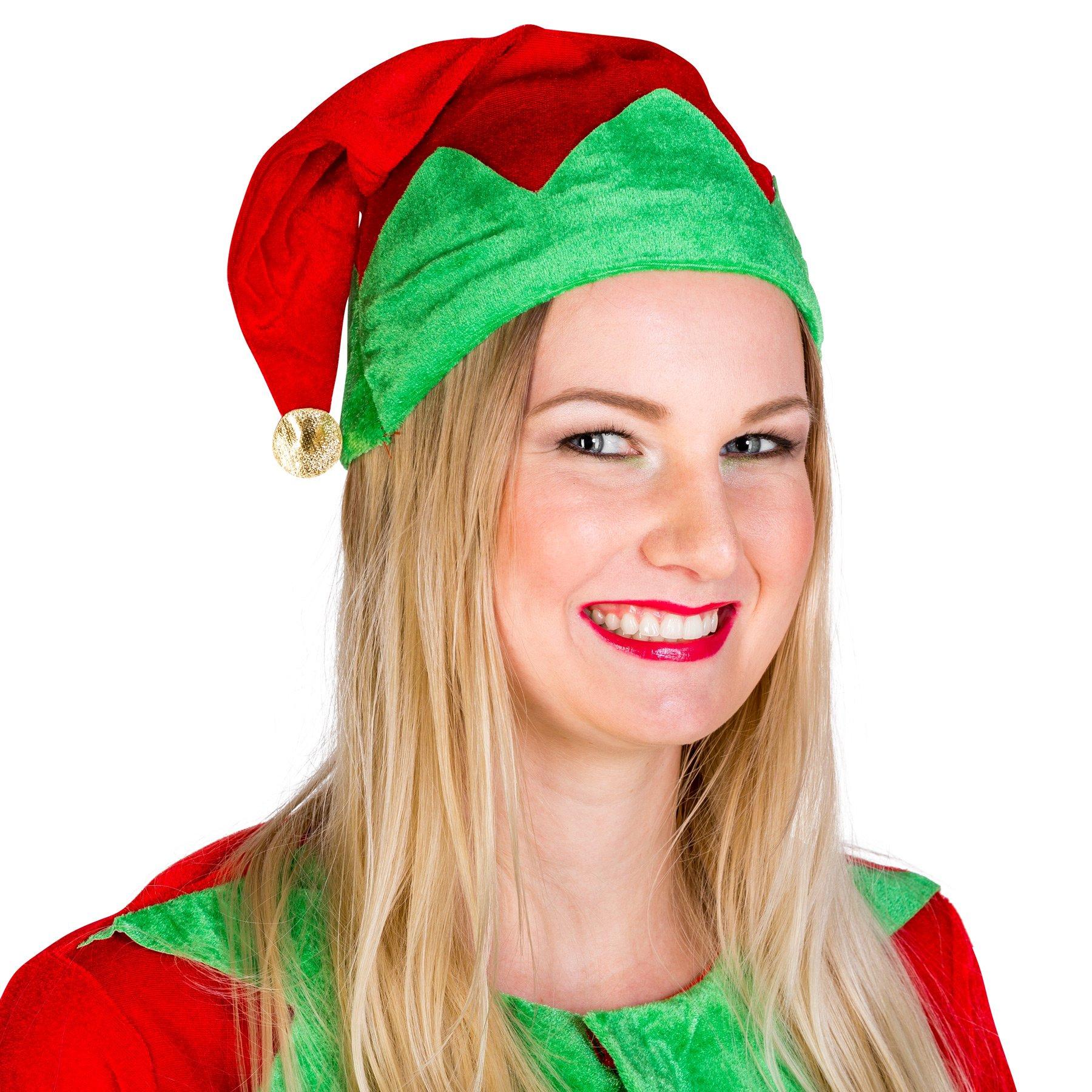 Tectake Frauenkostüm Weihnachtselfe