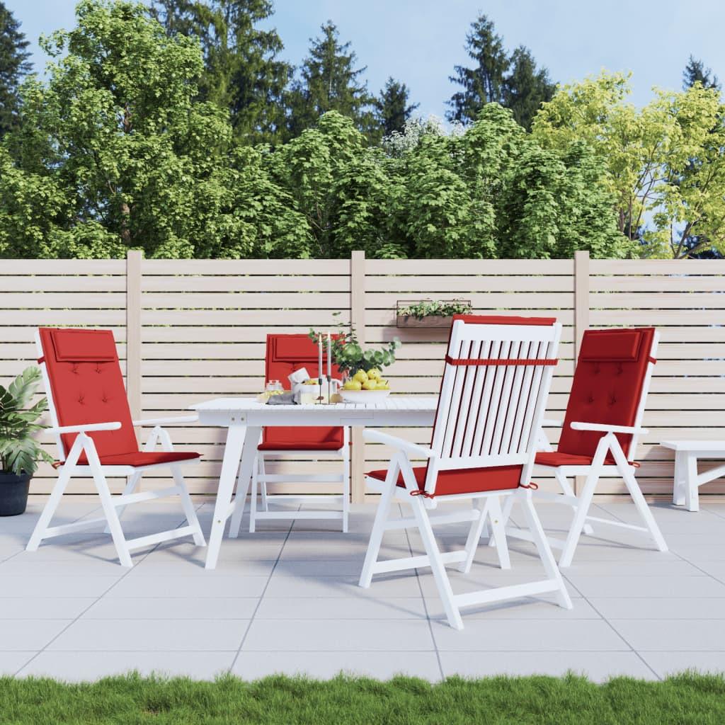 VidaXL Gartenstuhlauflage für hochlehner gewebe