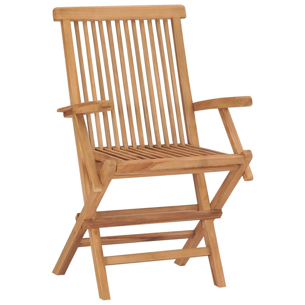 VidaXL Gartenstuhl teak