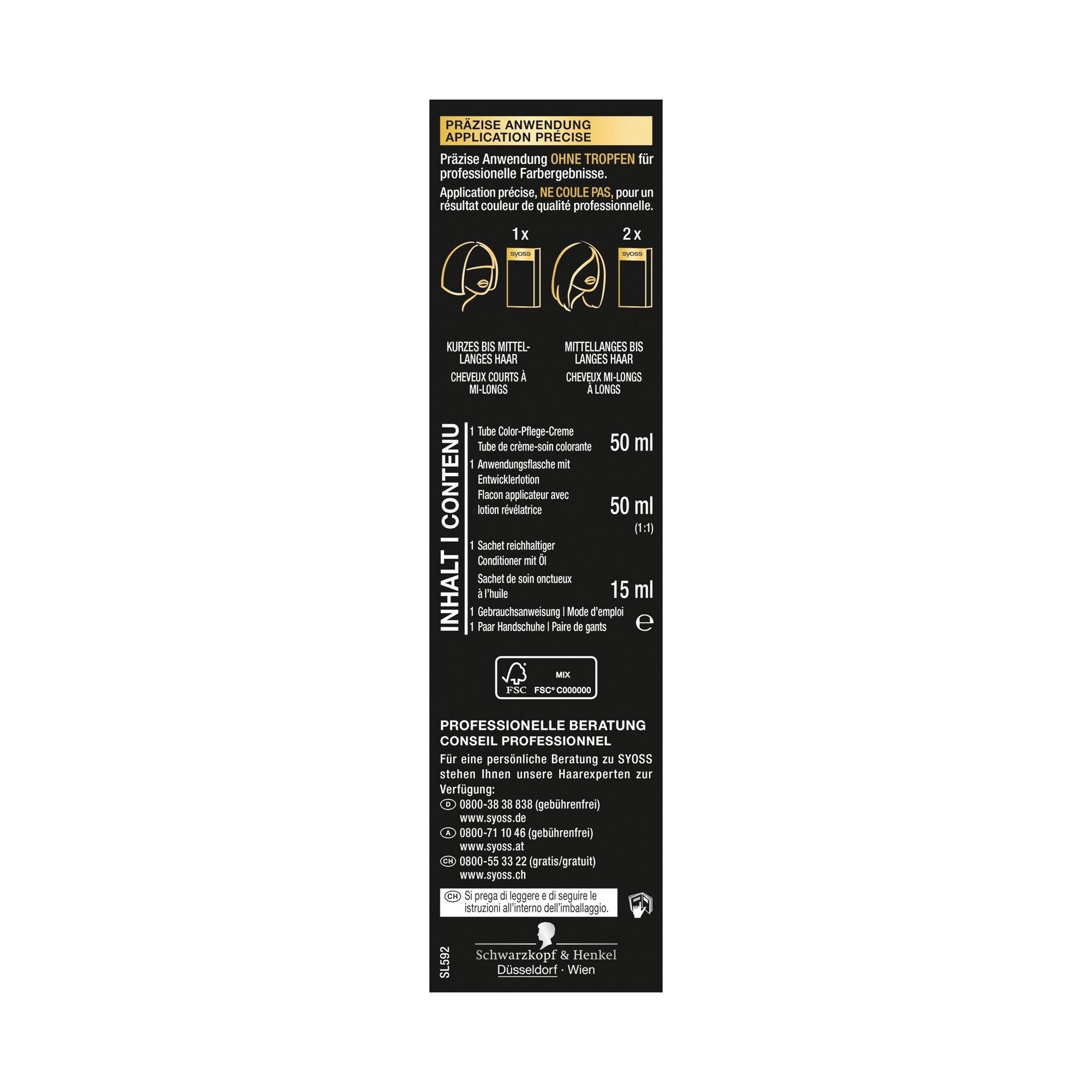 syoss Helles Rot Oleo Intense 5-92 Helles Rot