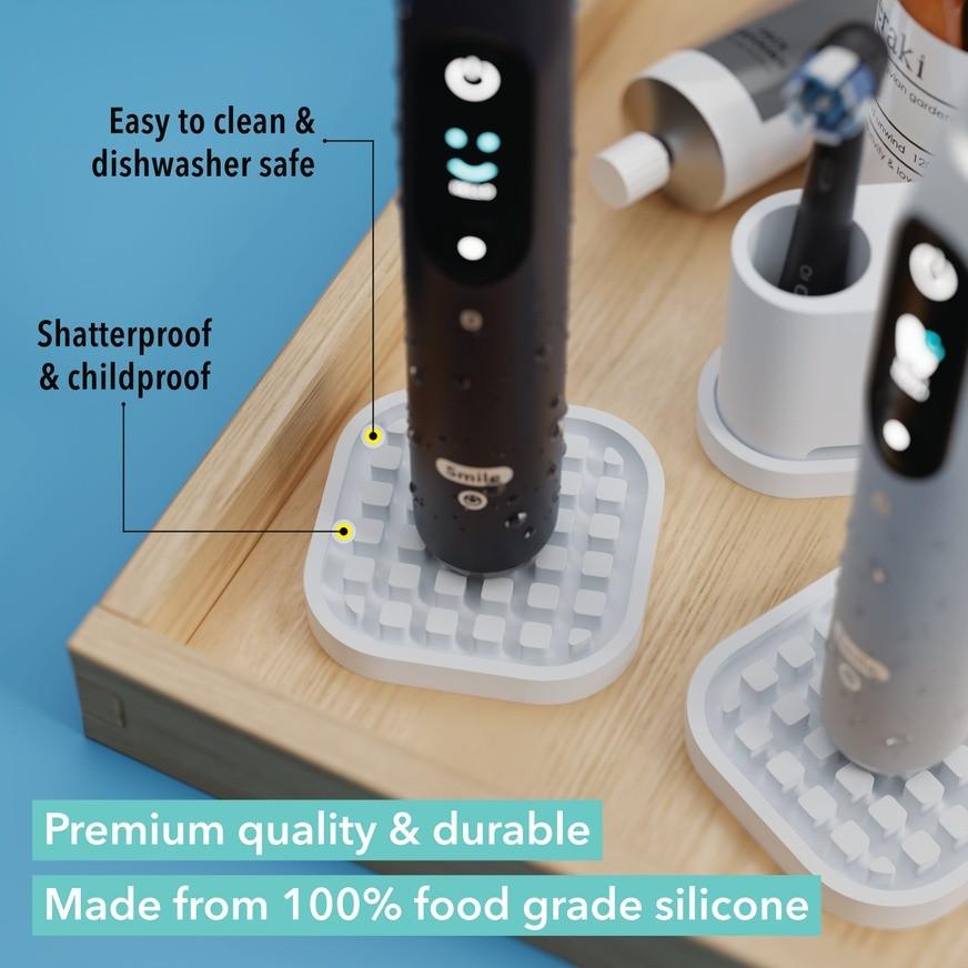 Qikfresh Zahnbürsten Untersetzer 2er Set