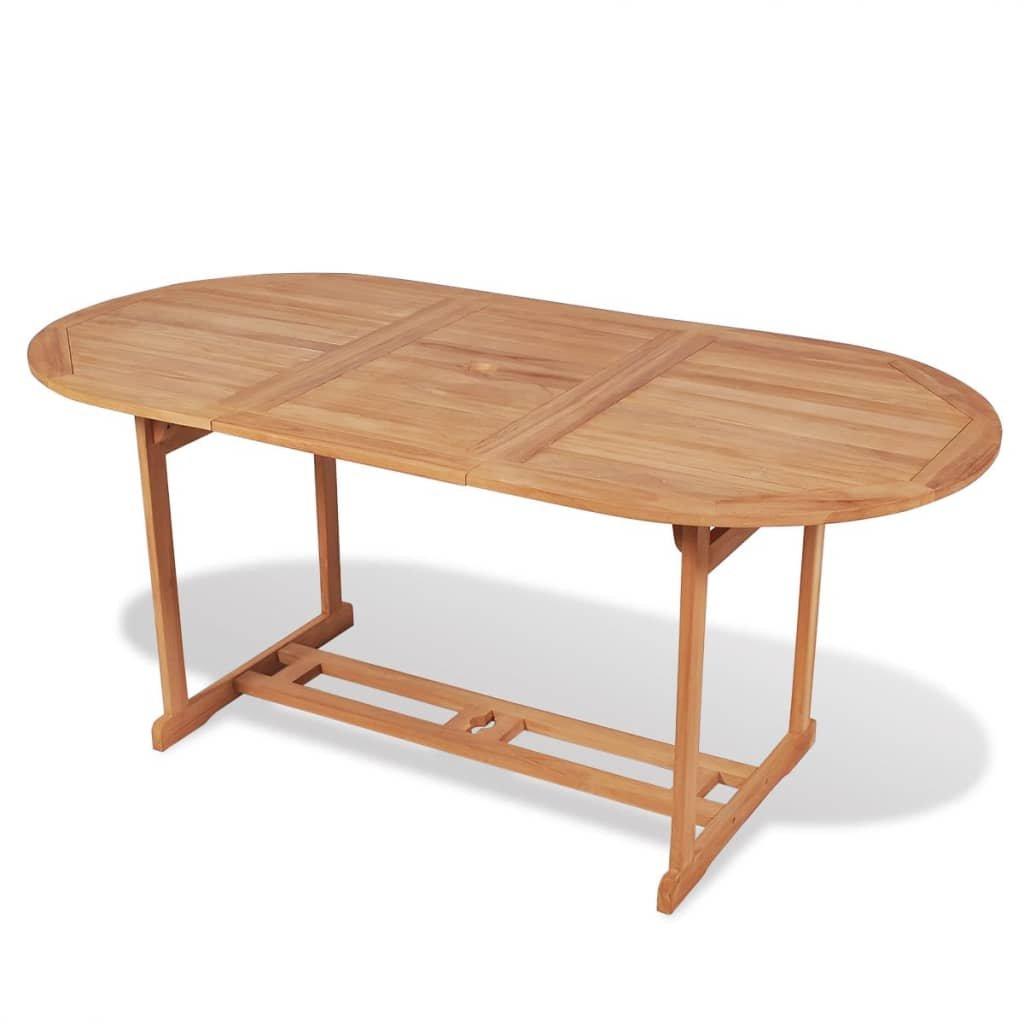 VidaXL Essgruppe teak