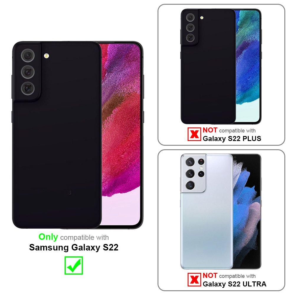 Cadorabo Hülle für Samsung Galaxy S22 mit Magnetverschluss