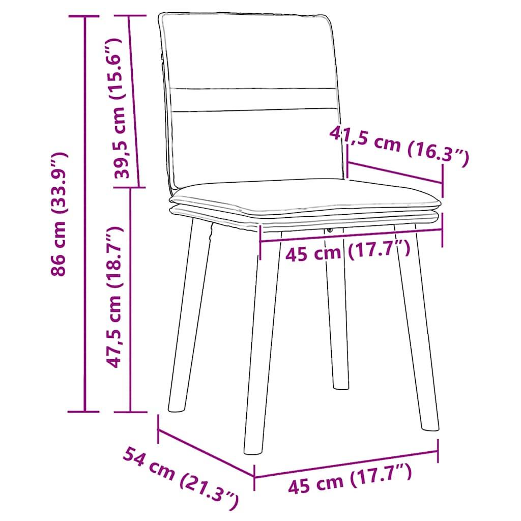 VidaXL Esszimmerstuhl