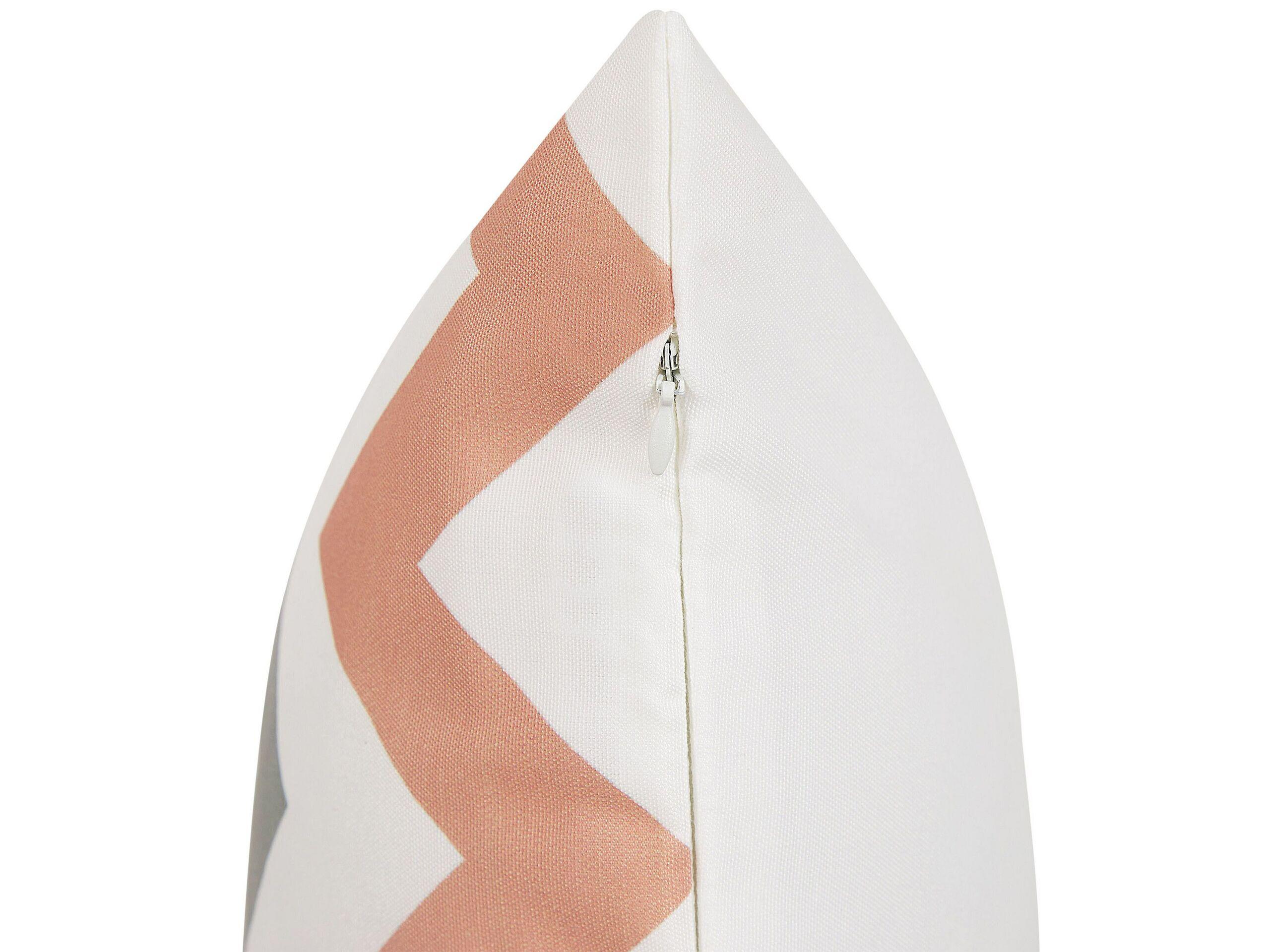 Beliani Gartenkissen 2er Set aus Polyester Modern LAGARO