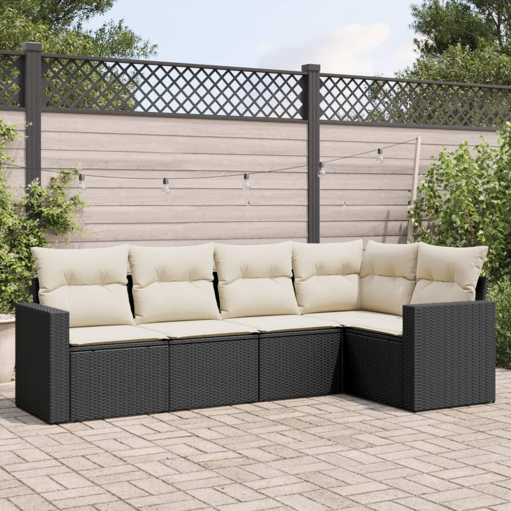 VidaXL Garten sofagarnitur poly-rattan
