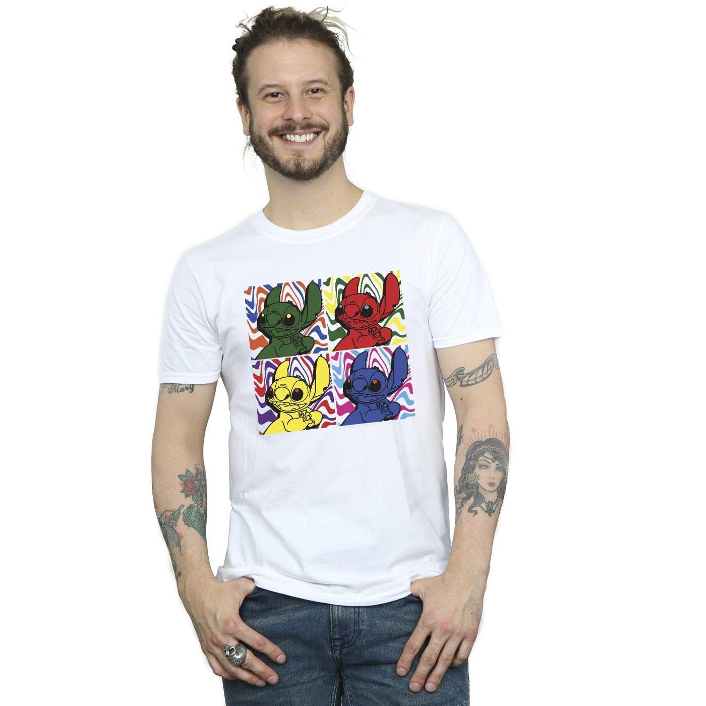 Disney Stitch Pop Art Grafikdruck T-Shirt
