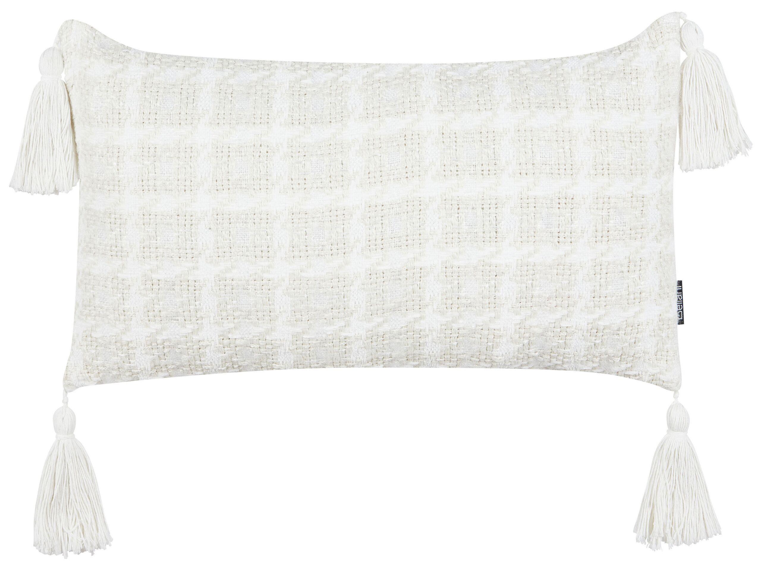 Beliani Dekokissen aus Polyester Boho DOURIS