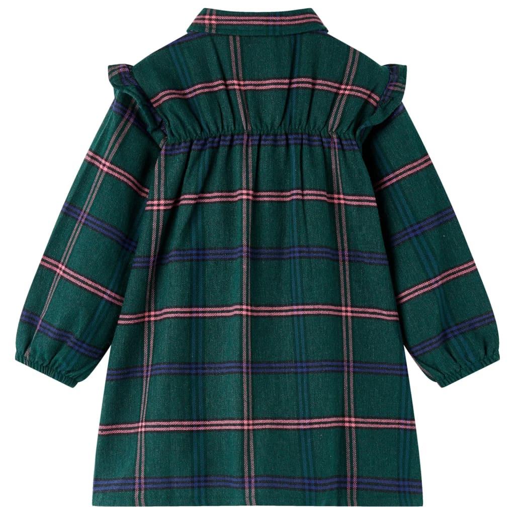 VidaXL Kinderkleid baumwolle
