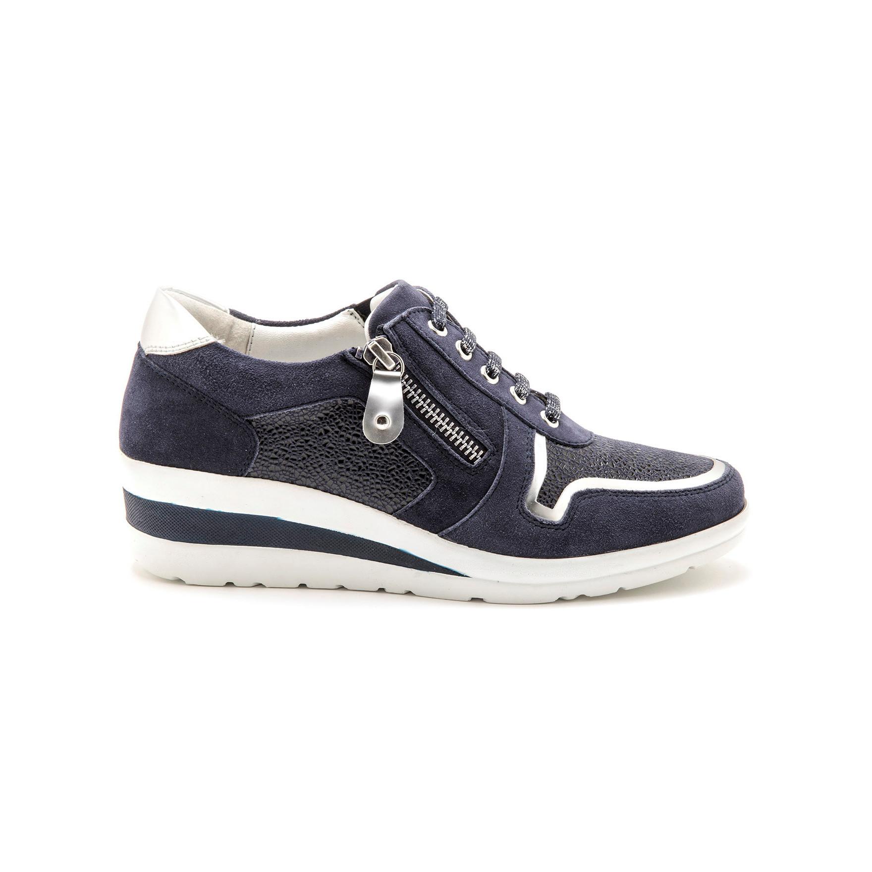 Pédiconfort sneakers mit ledersohle für damen