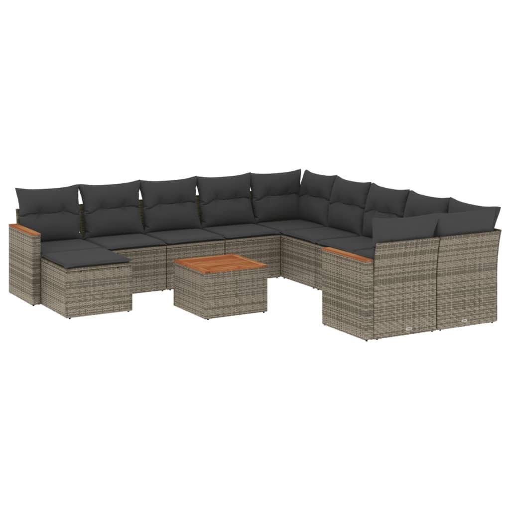 VidaXL Garten sofagarnitur poly-rattan