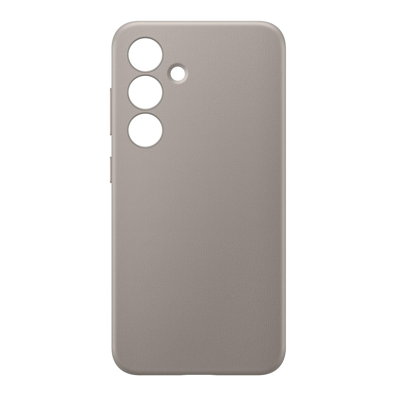 SAMSUNG Vegan Leather Case Galaxy S24 Plus Taupe