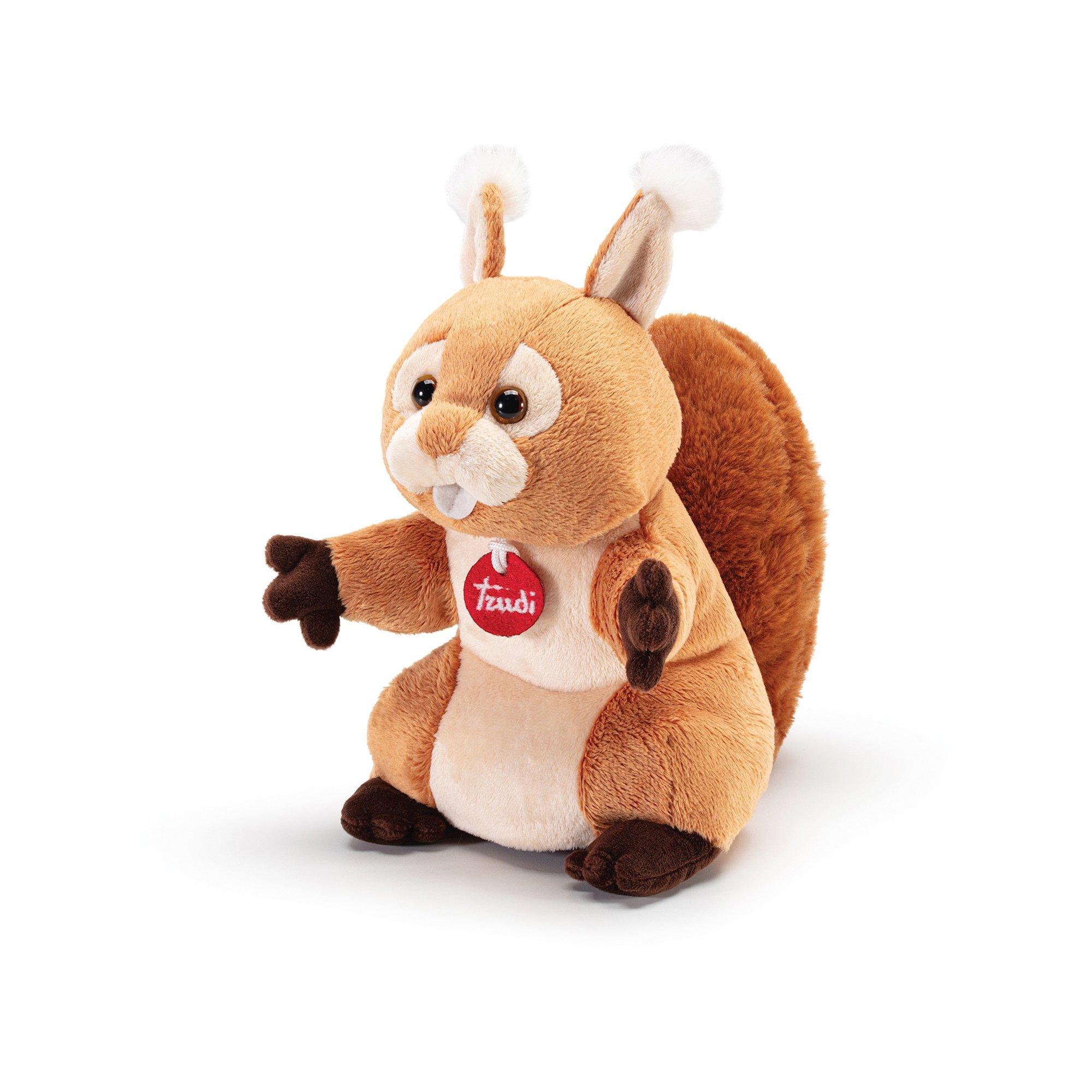 trudi Handpuppe Eichhörnchen Plüsch, 15x27x19 cm, ab 0 Jahren