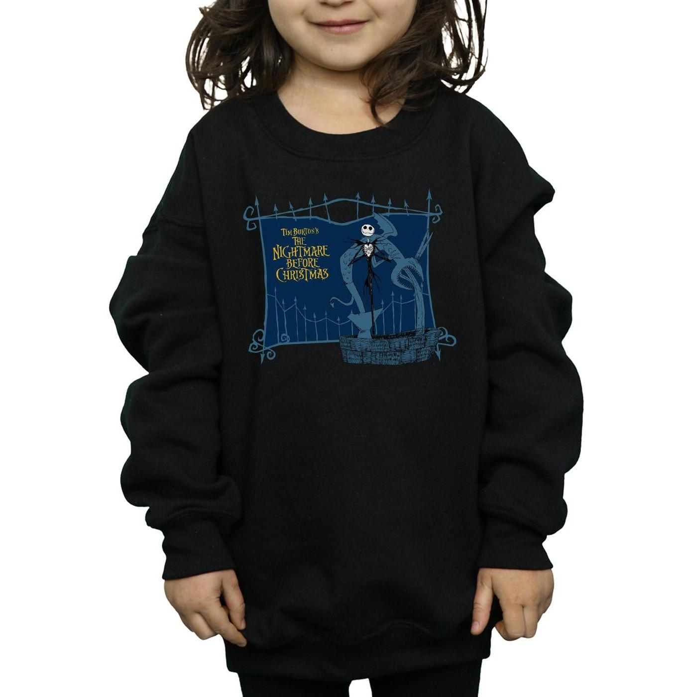 Disney Nightmare Before Christmas Jack And The Well Sweatshirt