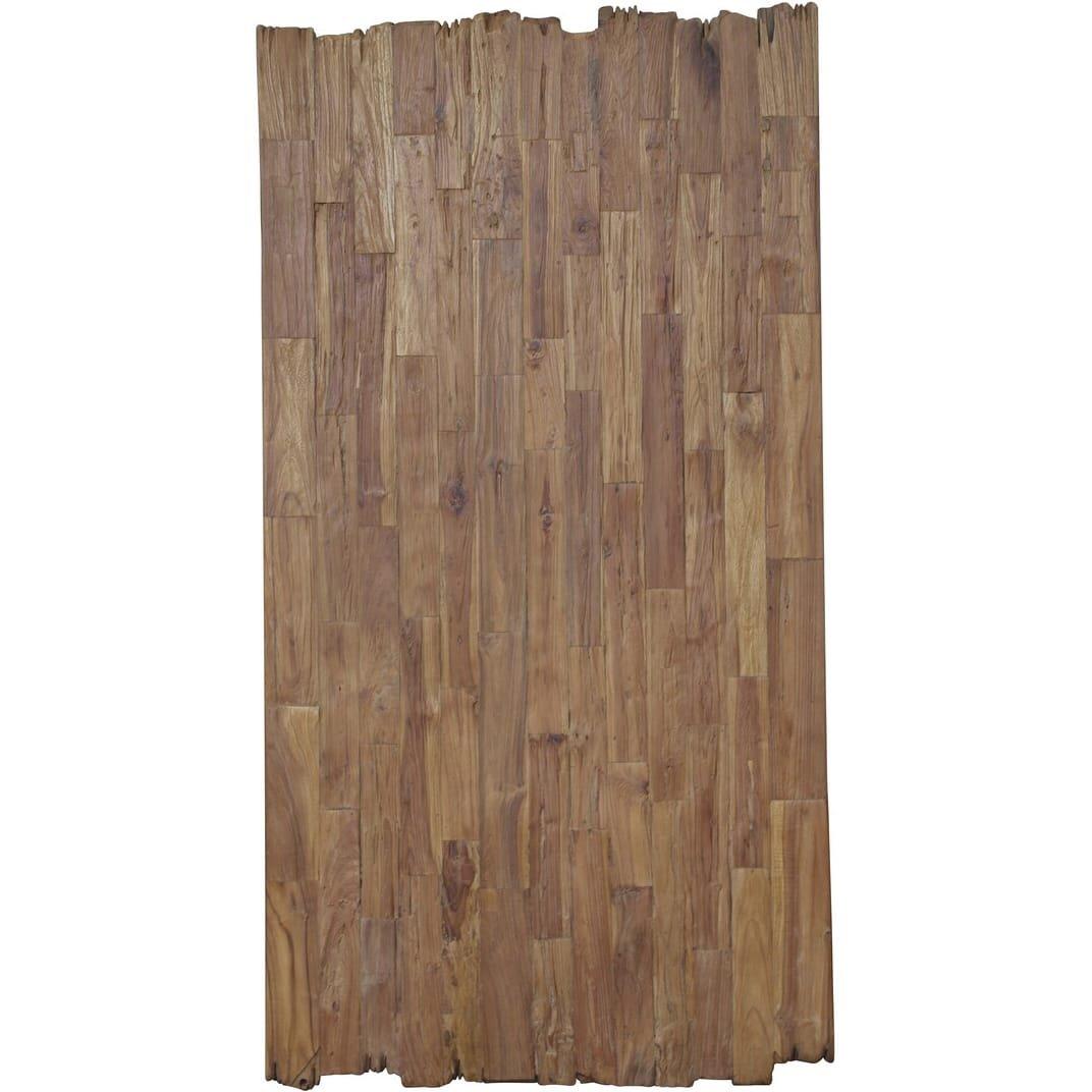 mutoni Massivholztisch 220x100 - recyceltes Teak natur - Metall antik