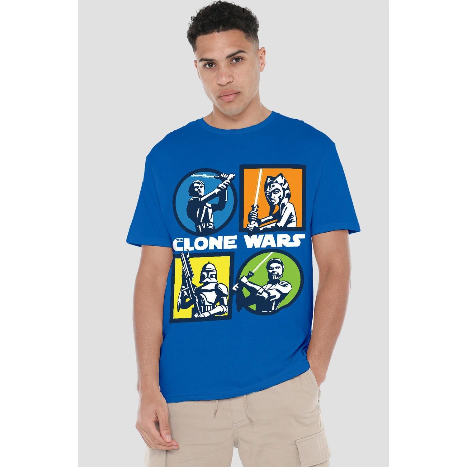 STAR WARS Clone Wars Bedrucktes T-Shirt
