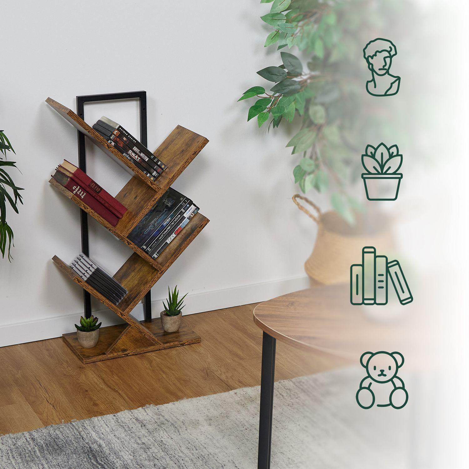 Northix Bücherregal 4 Fächer