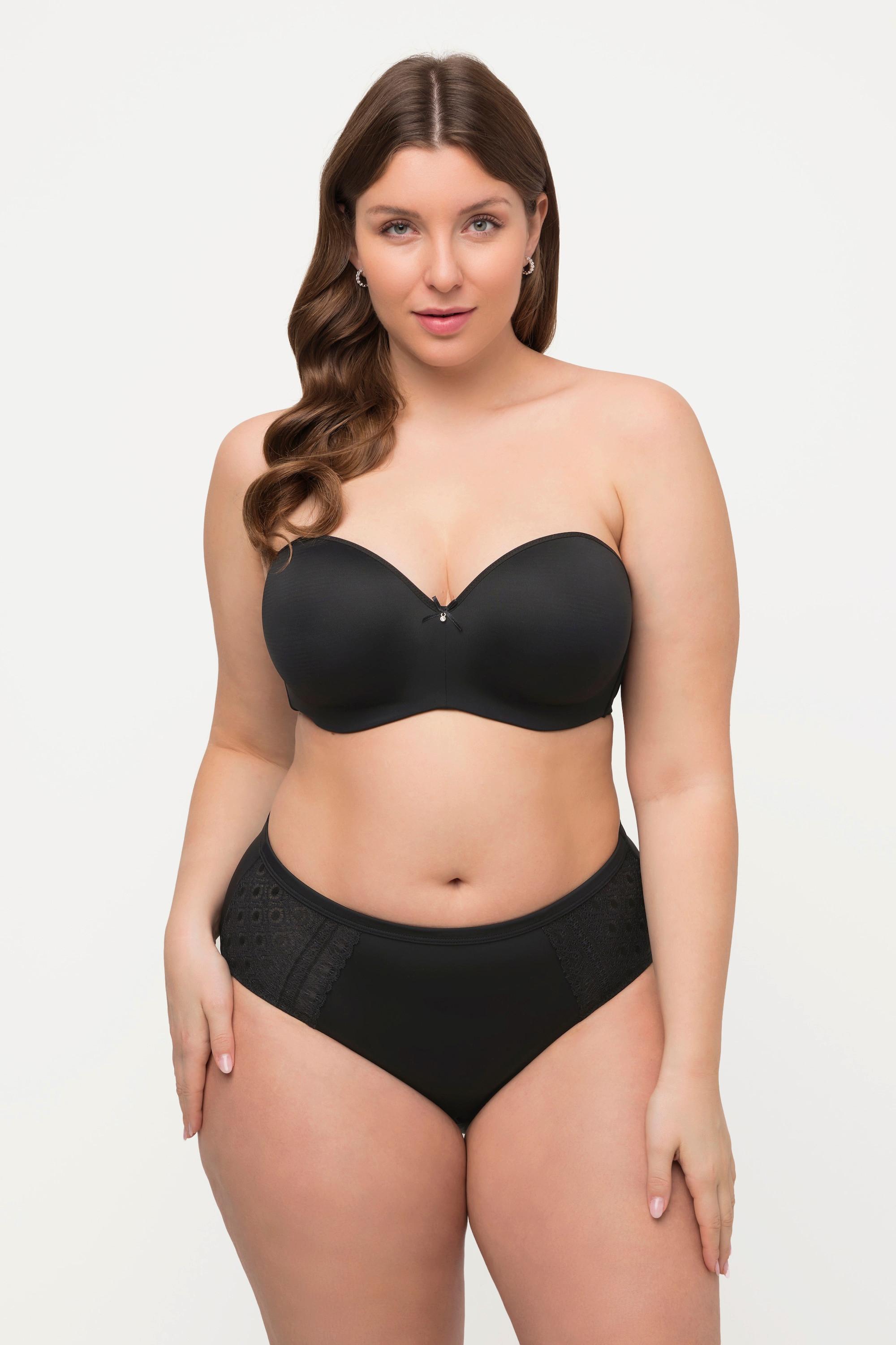 Ulla Popken Multiway-BH, Softcups, Träger abnehmbar, Cup C - E