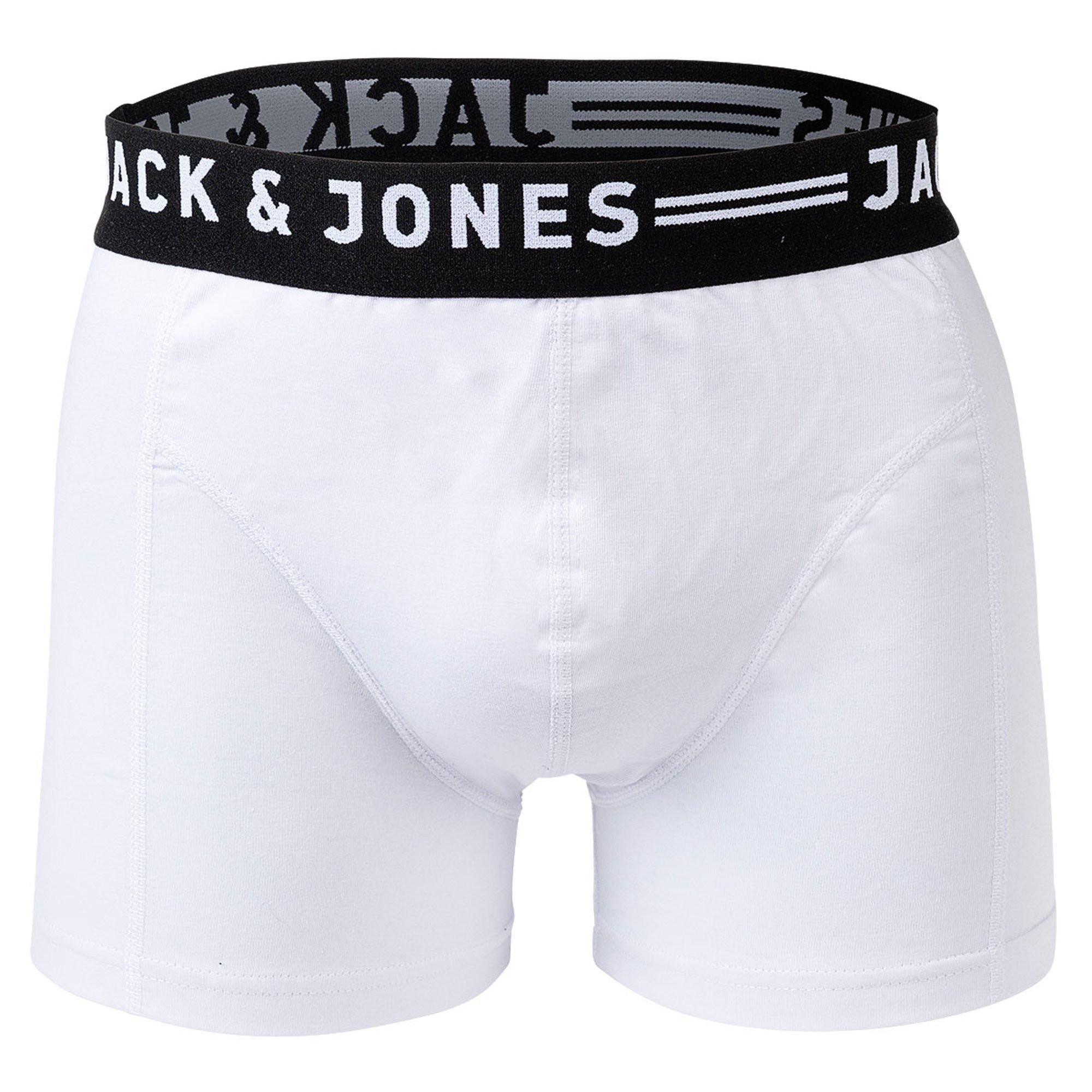 JACK & JONES Boxershort 3er Pack Stretch-SENSE TRUNKS 3 PACK